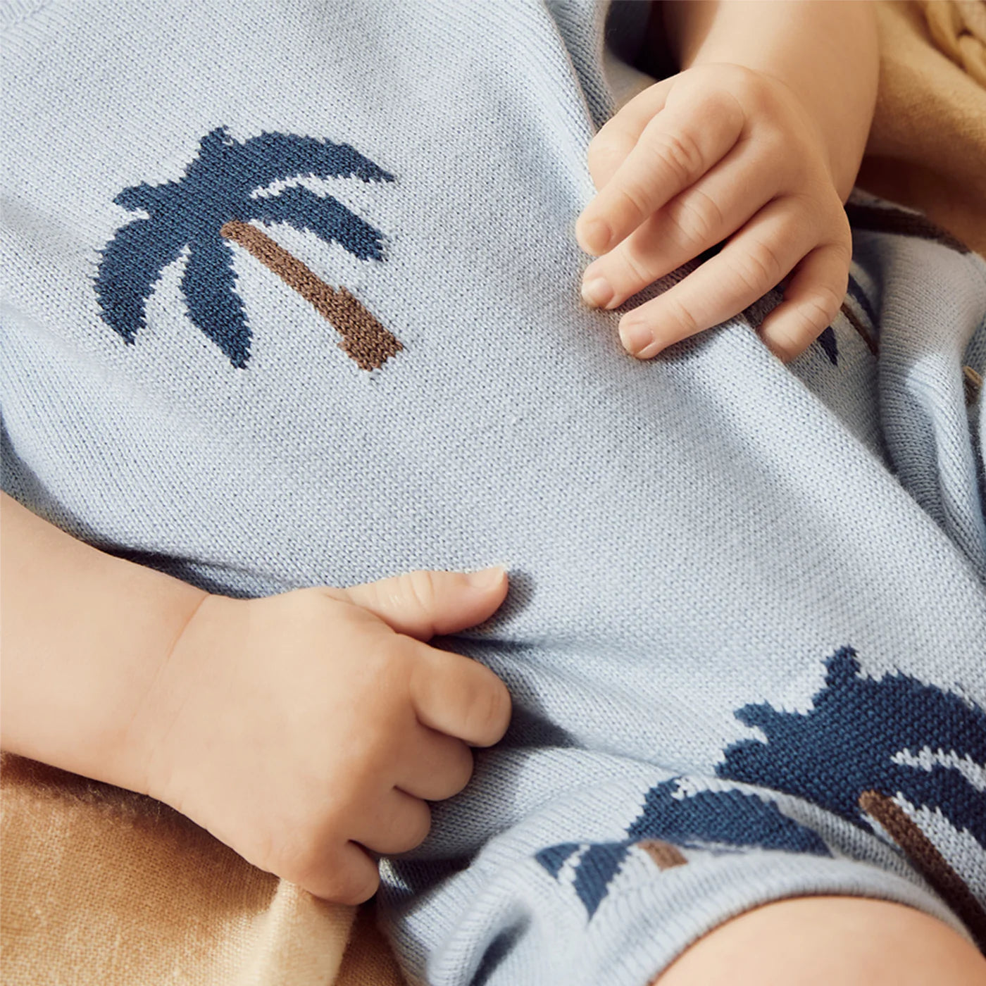 Little Palm Organic Knitted Growsuit