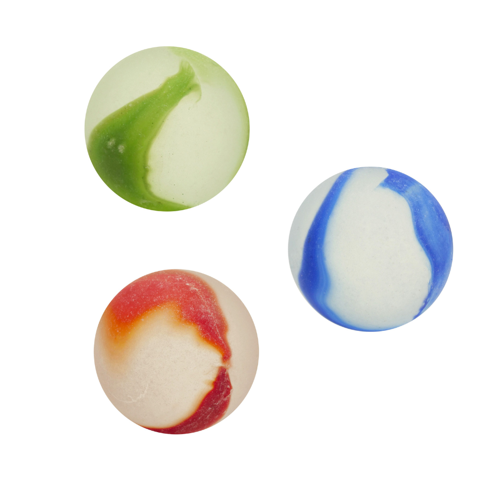 35mm Giant Frosted Rainbow Marble | Assorted Colours