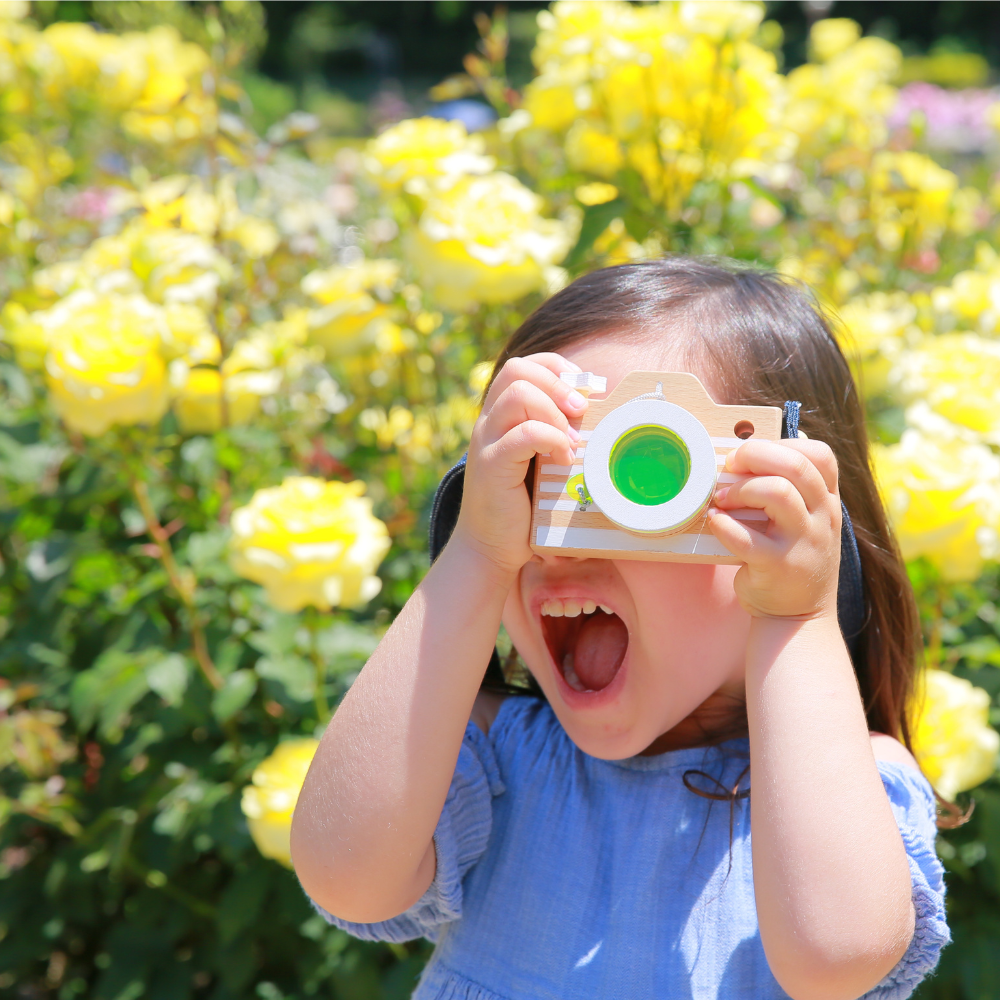 Kiko+ Kaleidoscope Play Camera | Yellow