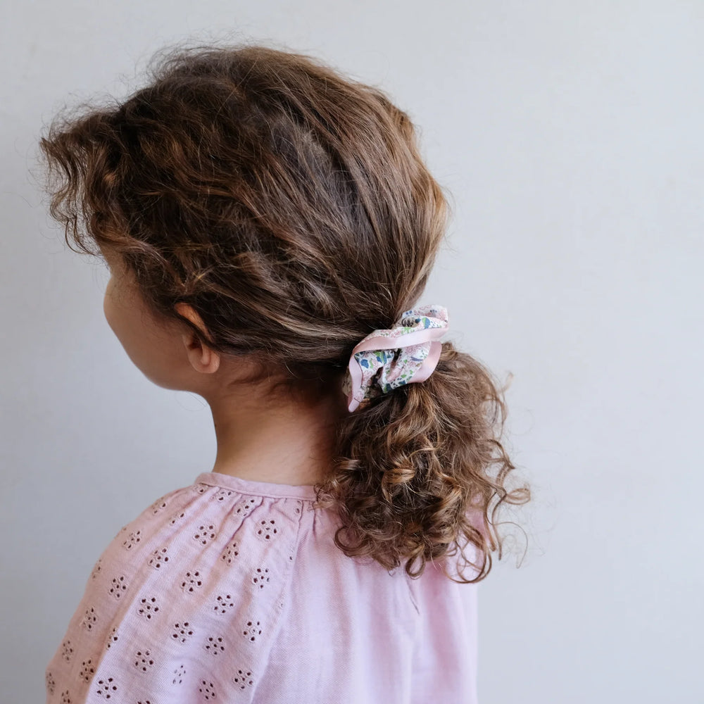 
                      
                        Peach Satin Edge Scrunchie
                      
                    