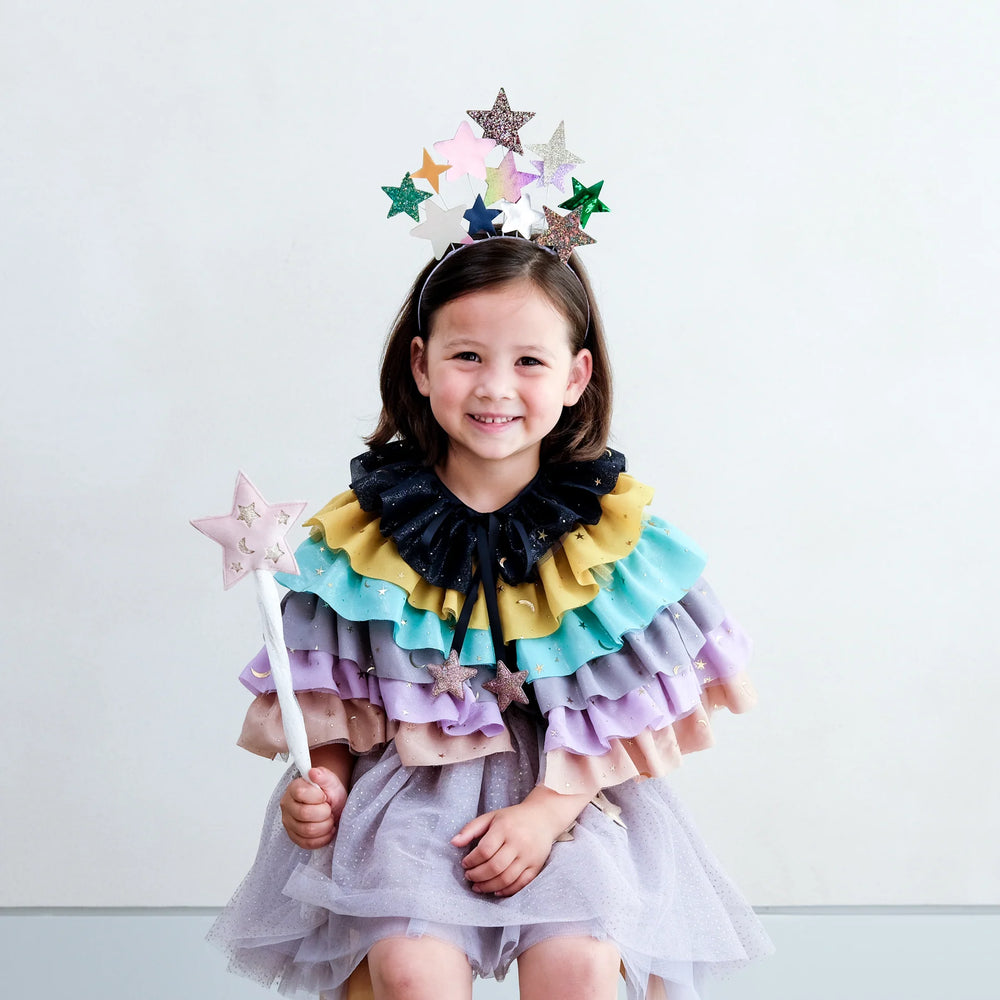 
                      
                        Rainbow Ruffle Cape
                      
                    