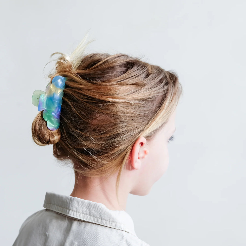 Cloudy Bulldog Hair Clip