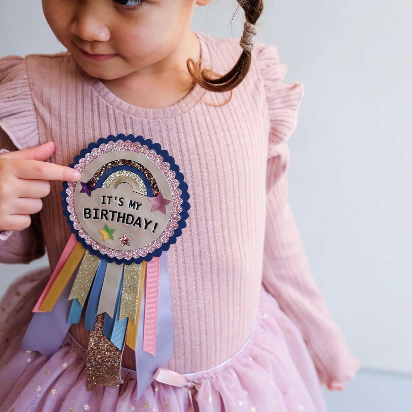 Birthday Rosette | Space Unicorn