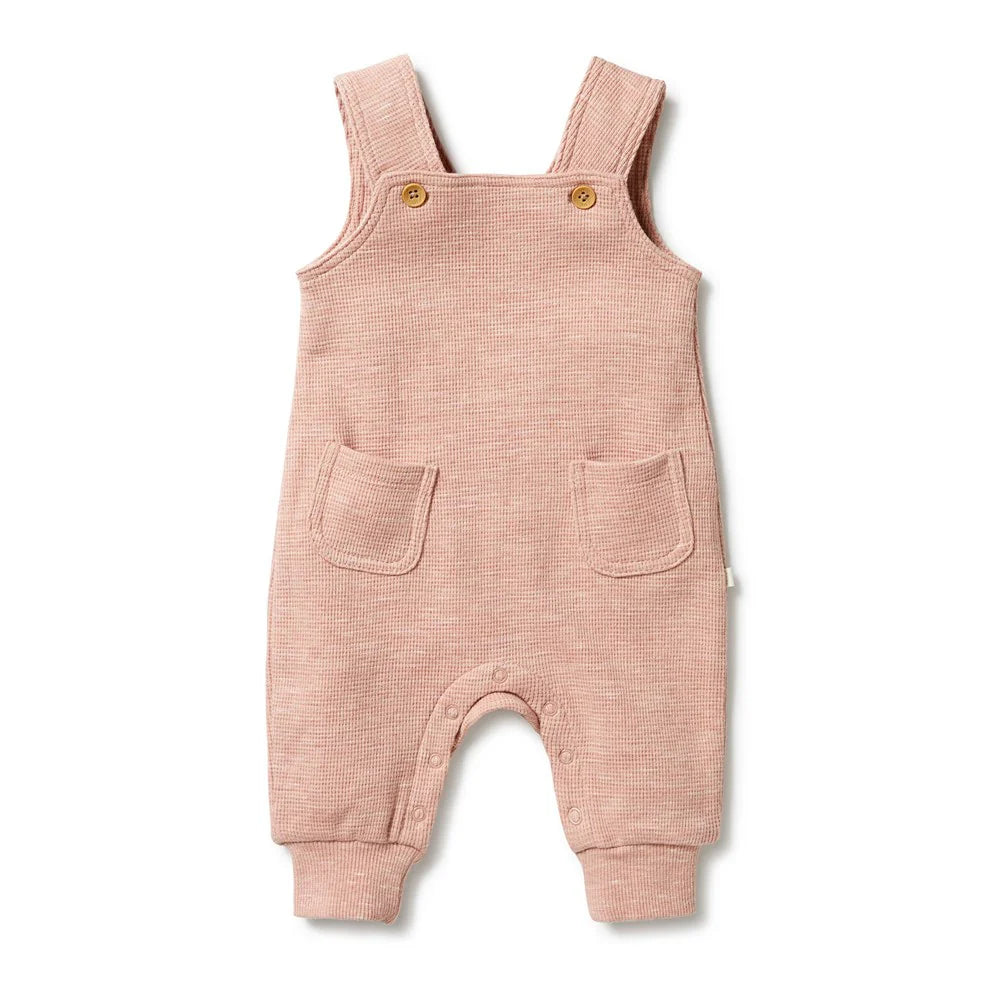 
                      
                        Organic Waffle Overall | Peach
                      
                    