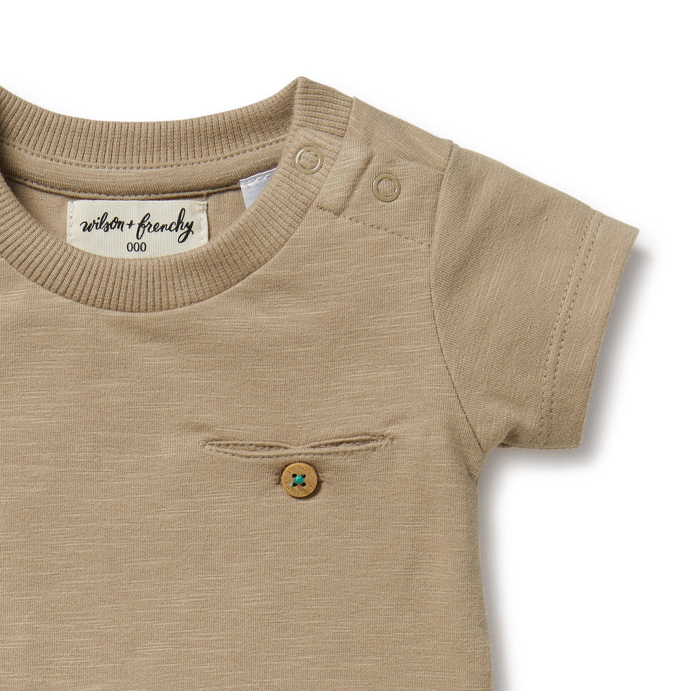 
                      
                        Driftwood Organic Pocket Bodysuit
                      
                    