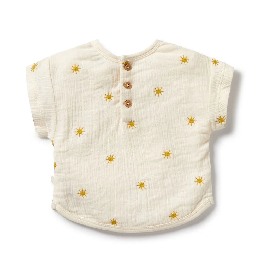 
                      
                        Sunshine Organic Crinkle Tee
                      
                    