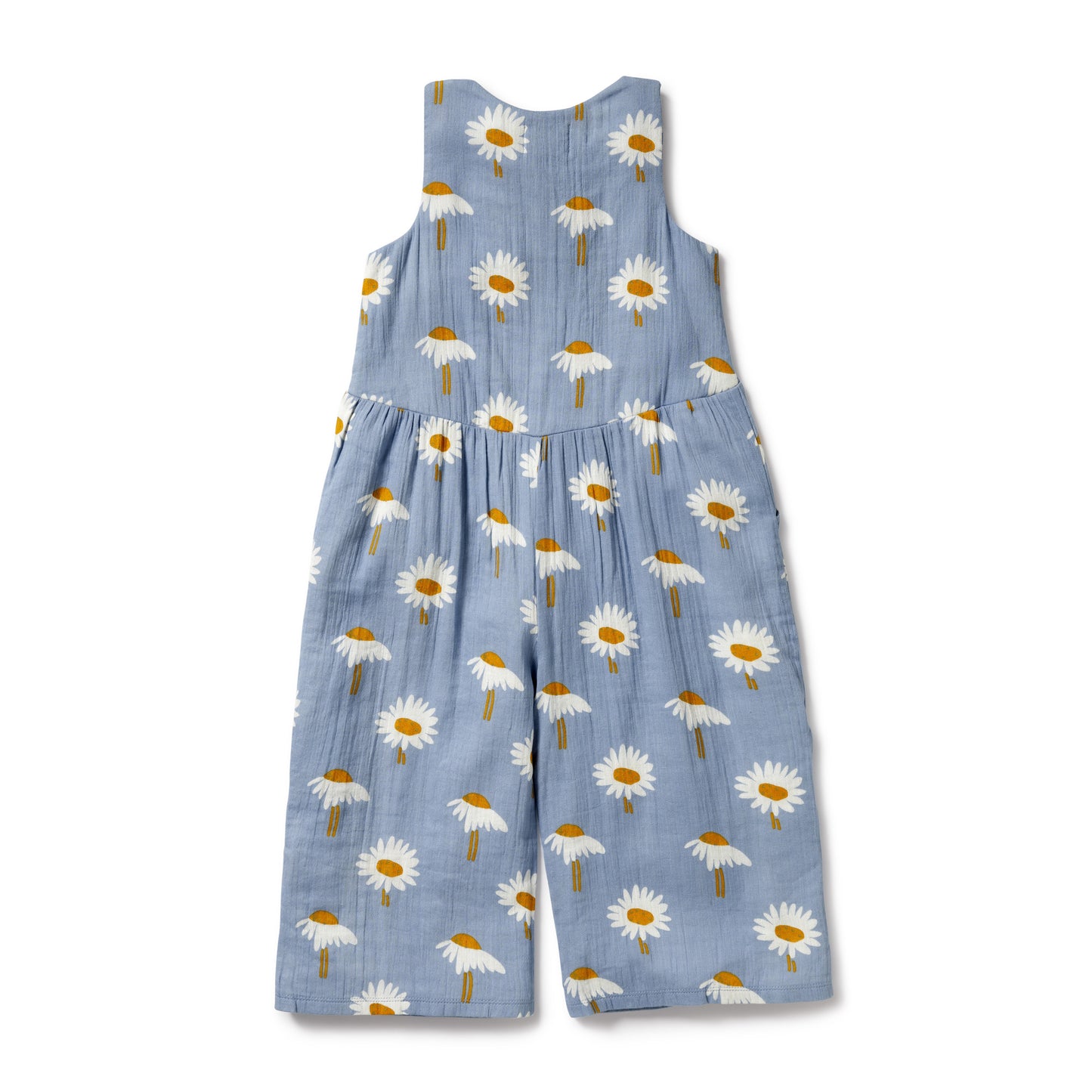 Daisy Floral Organic Crinkle Jumpsuit