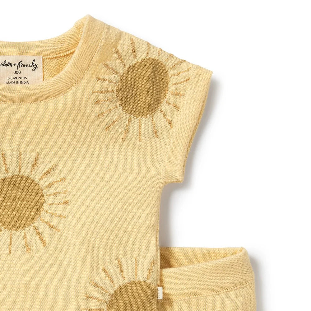 
                      
                        Sunshine Organic Knitted Set
                      
                    