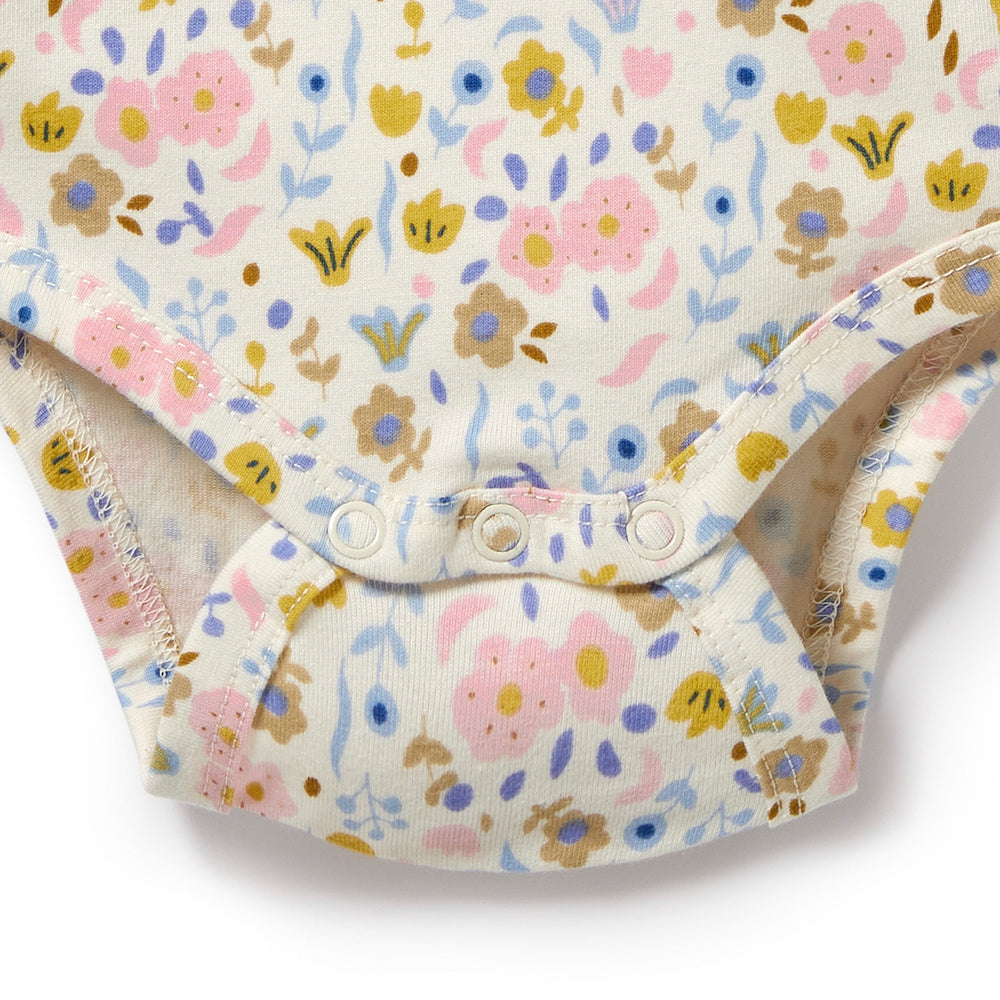 
                      
                        Ava Floral Organic Bodysuit
                      
                    