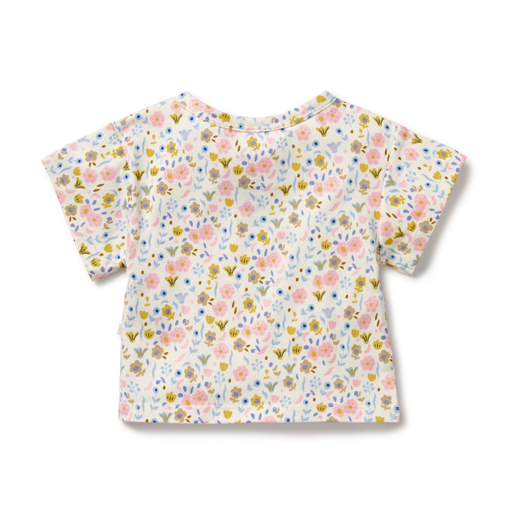 
                      
                        Ava Floral Organic Tee
                      
                    