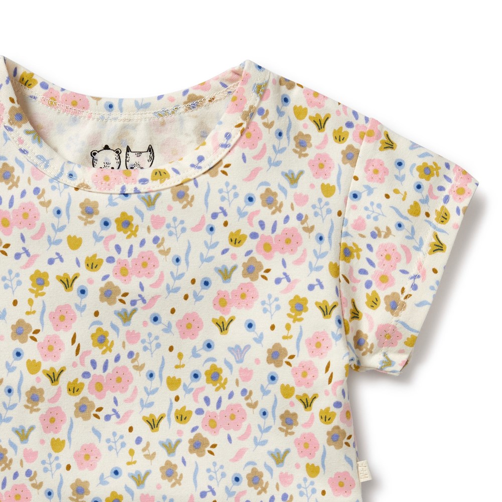 Ava Floral Organic Tee