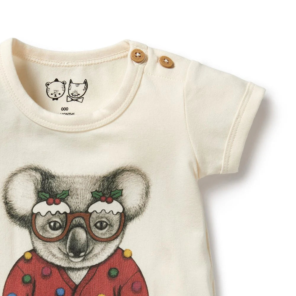 
                      
                        Koala Organic Christmas Bodysuit
                      
                    