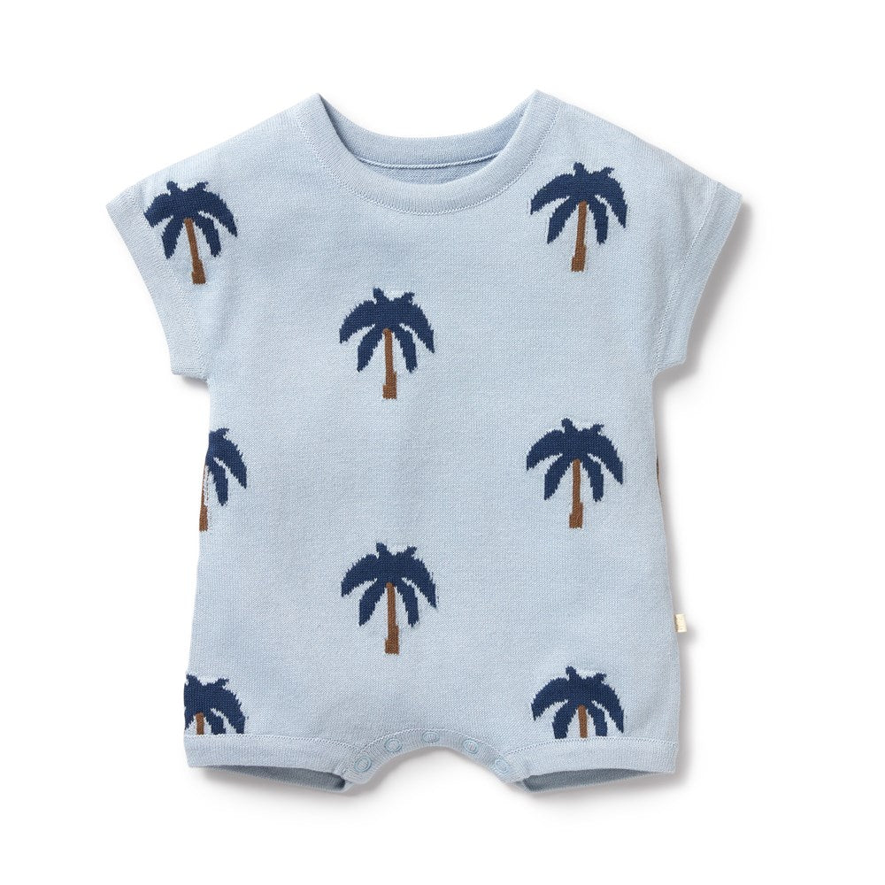 Little Palm Organic Knitted Growsuit