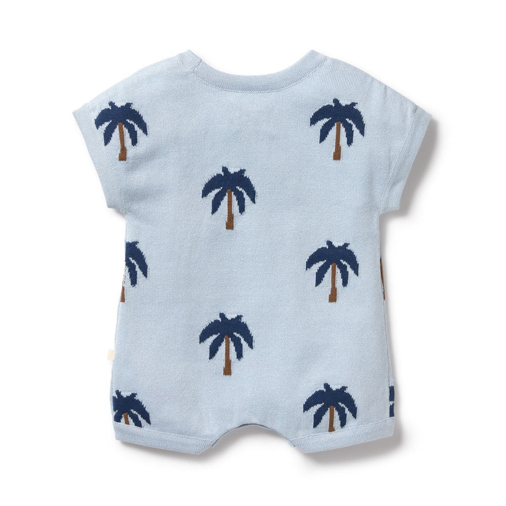 
                      
                        Little Palm Organic Knitted Growsuit
                      
                    