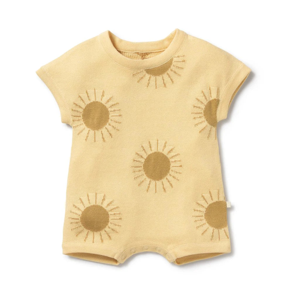 Sunshine Organic Knitted Growsuit