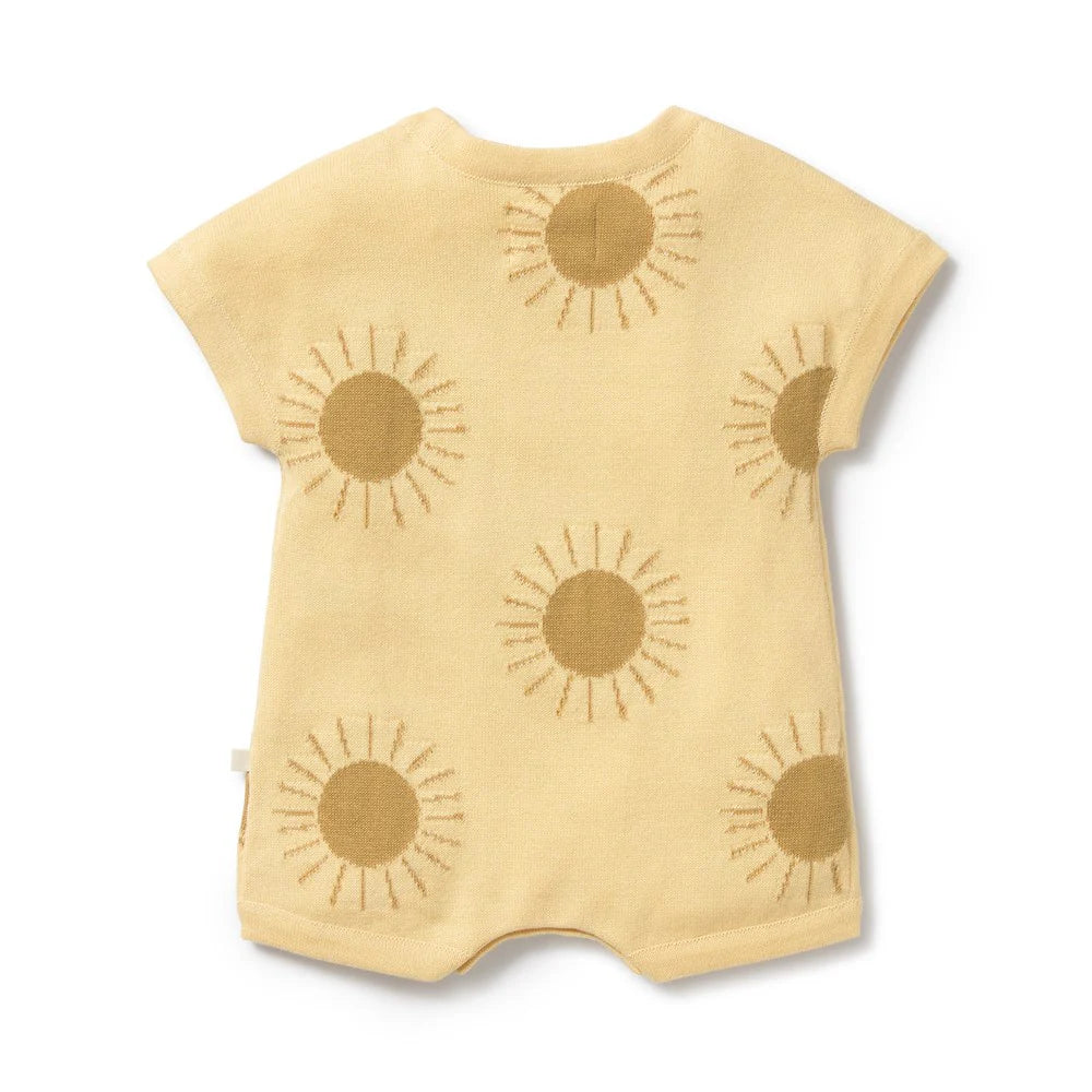 Sunshine Organic Knitted Growsuit