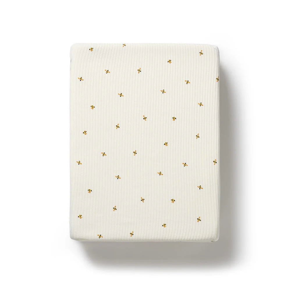 Bee Mine Organic Bassinet Sheet