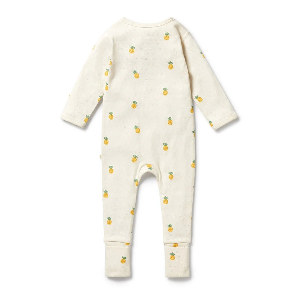 
                      
                        Piney Pals Organic Zipsuit with Feet
                      
                    