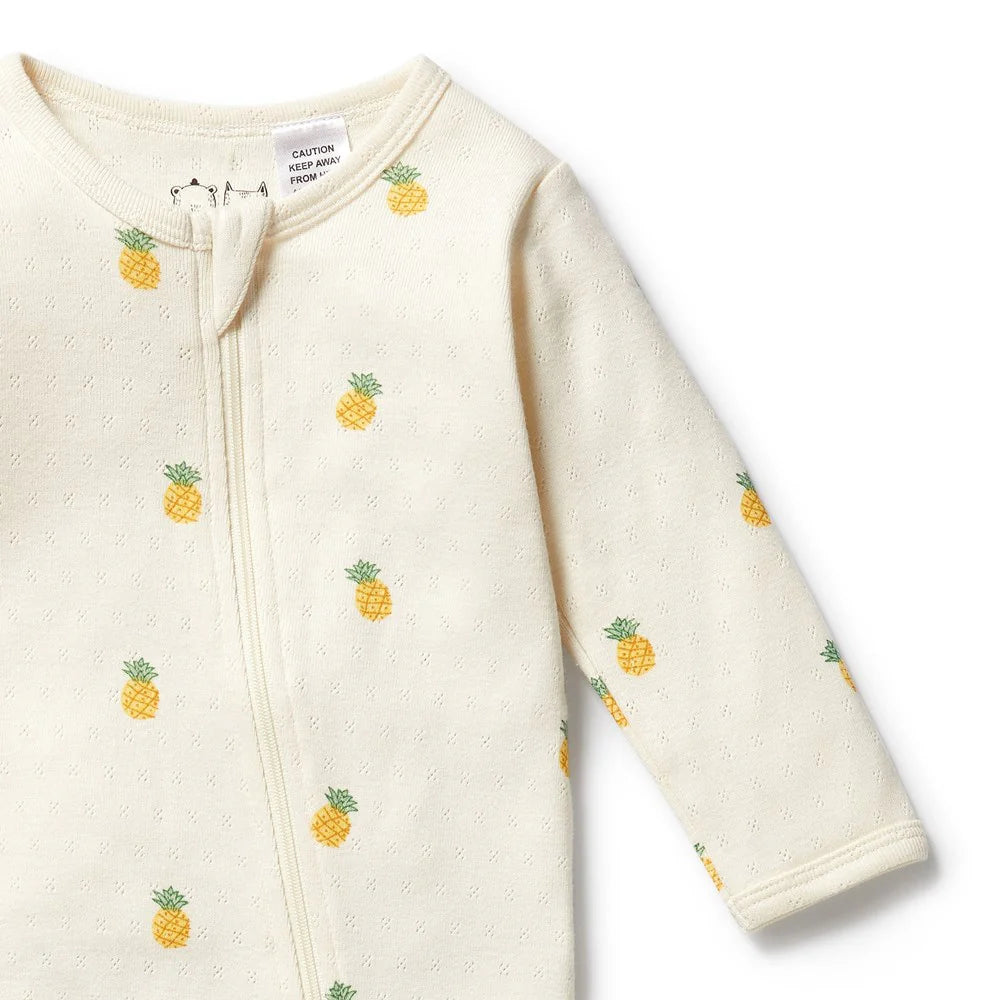 
                      
                        Piney Pals Organic Zipsuit with Feet
                      
                    