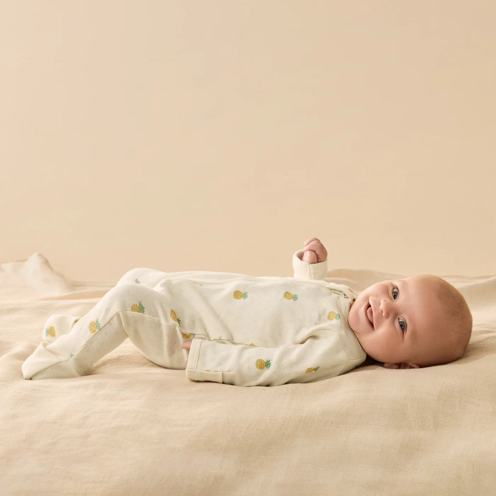 
                      
                        Piney Pals Organic Zipsuit with Feet
                      
                    