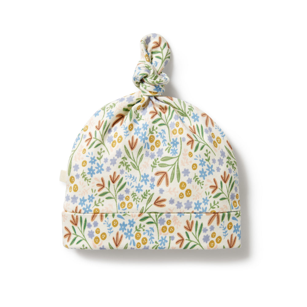 
                      
                        Tinker Floral Organic Knot Hat
                      
                    