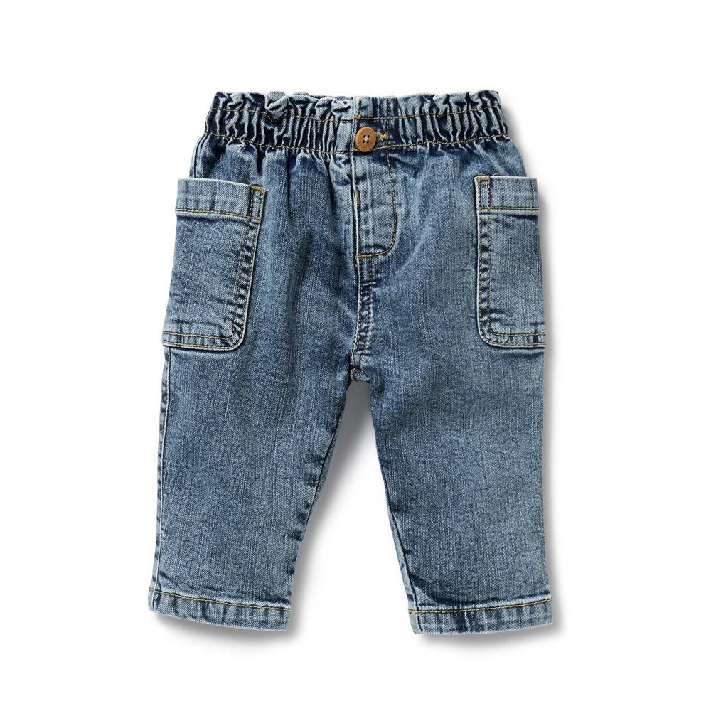Organic Denim Pant