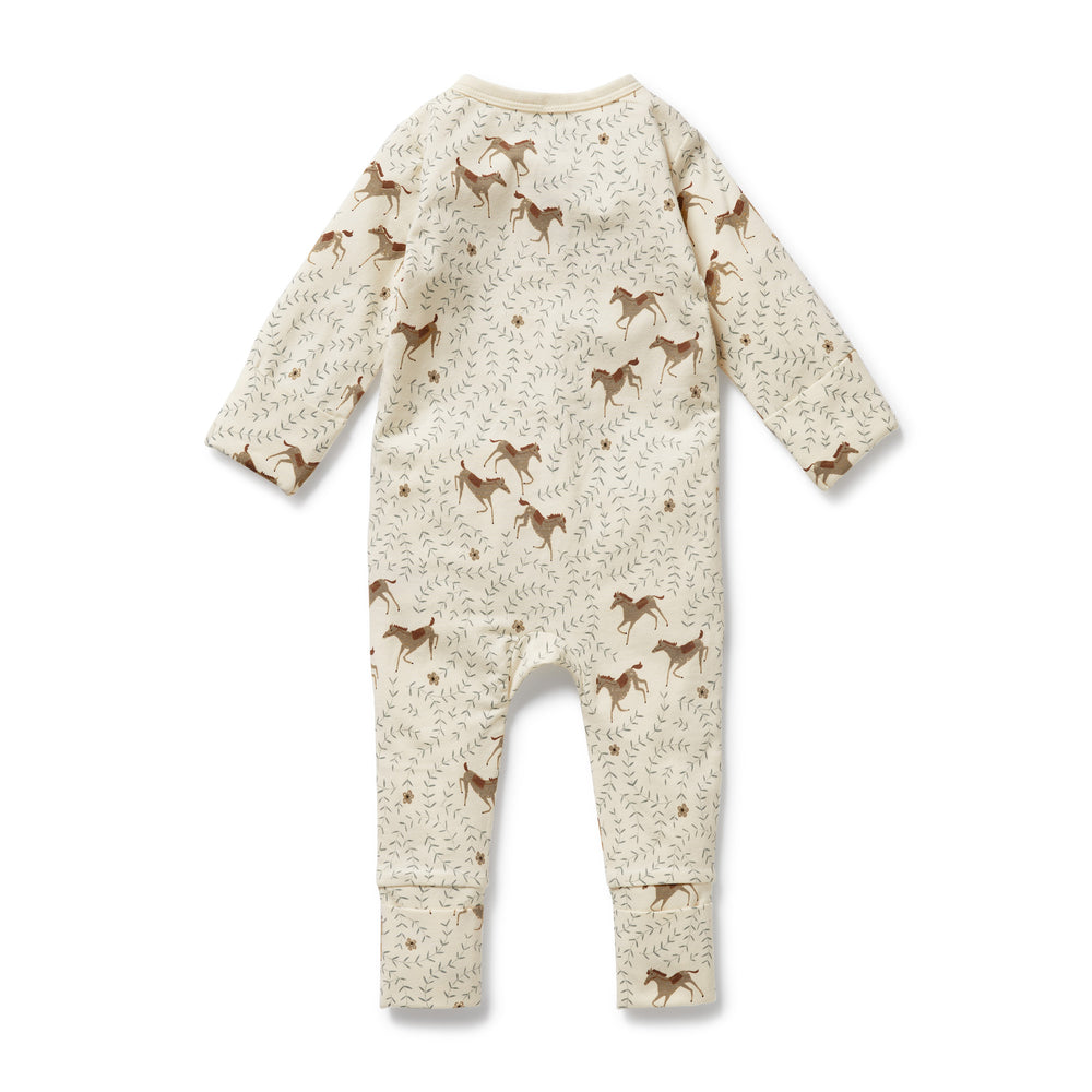 
                      
                        Trixie Horse Organic Zipsuit with Feet
                      
                    