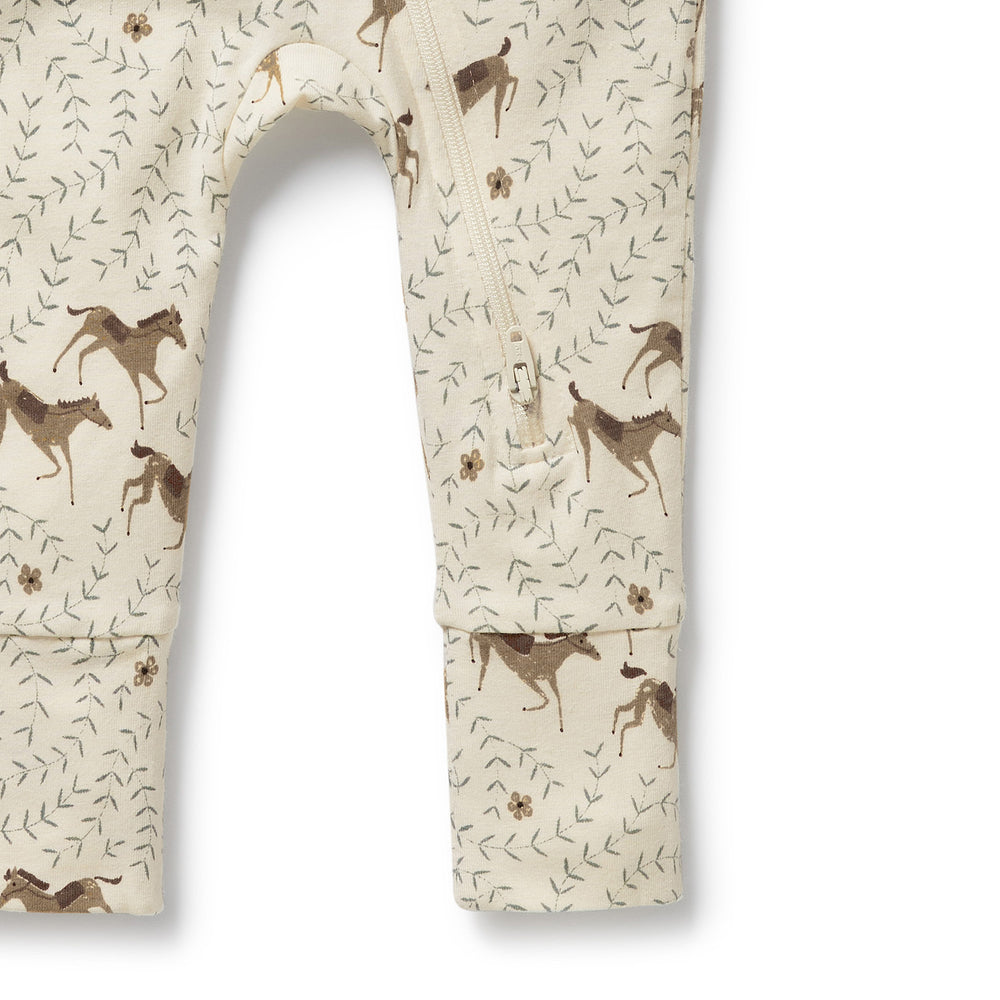 
                      
                        Trixie Horse Organic Zipsuit with Feet
                      
                    