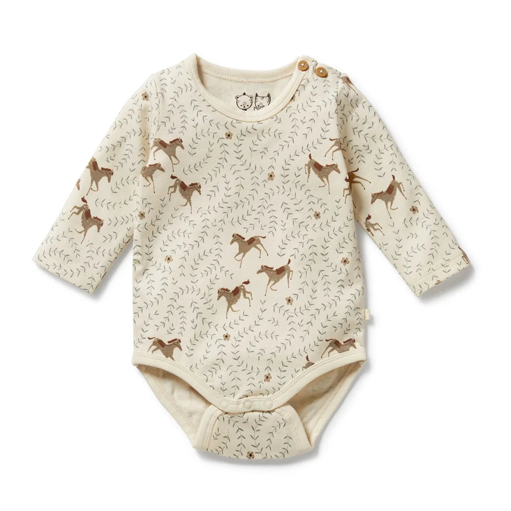 Trixie Horse Organic Bodysuit