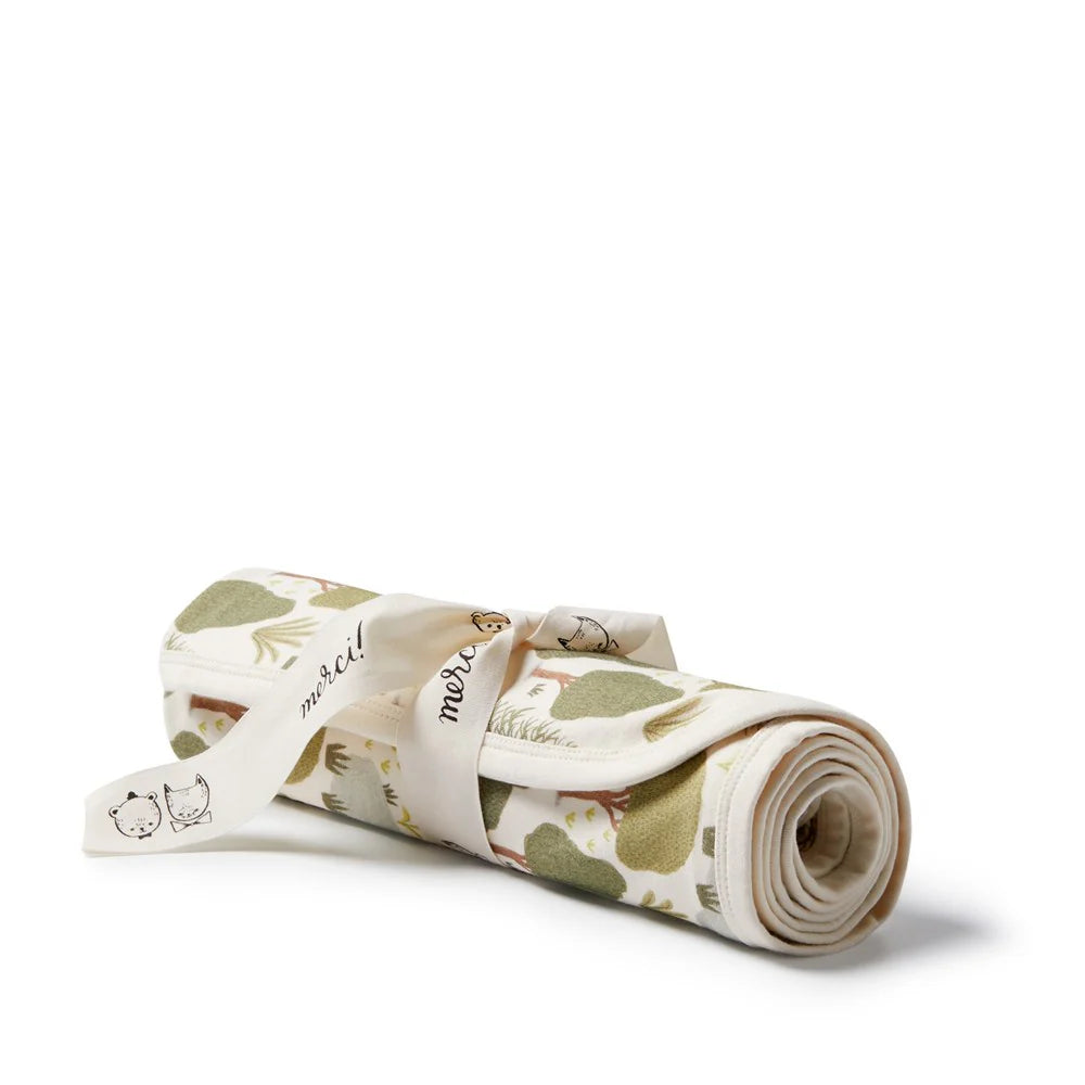 Little Trees Organic Bunny Rug