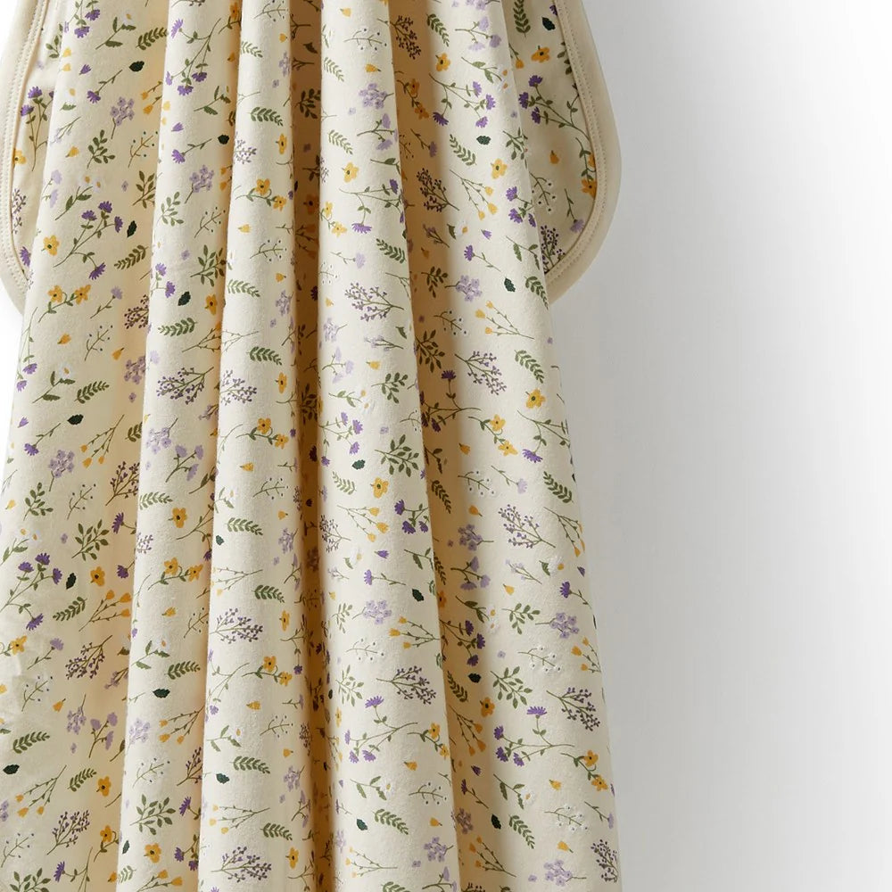 Bella Floral Organic Bunny Rug