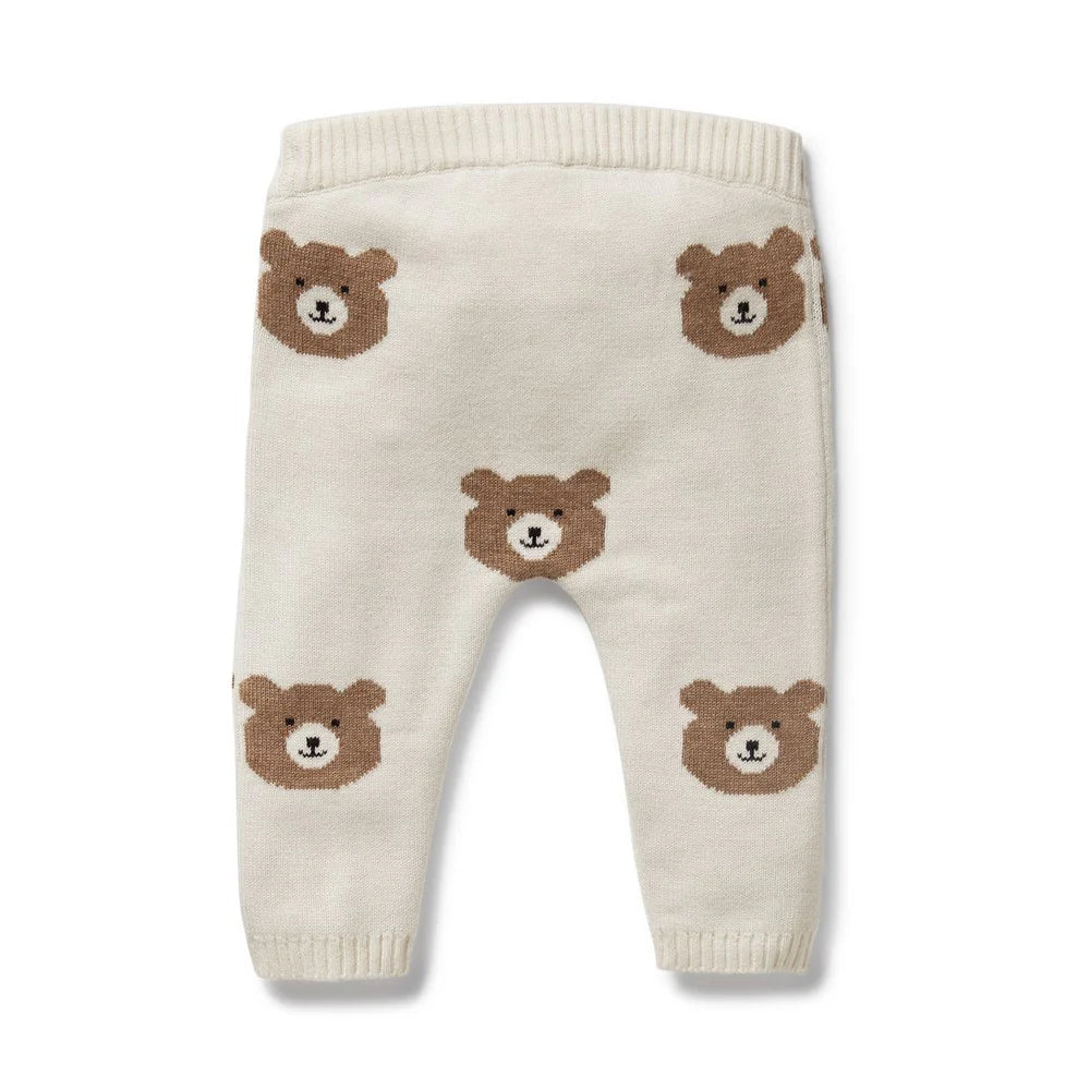 
                      
                        Beary Cute Organic Knitted Jacquard Legging
                      
                    