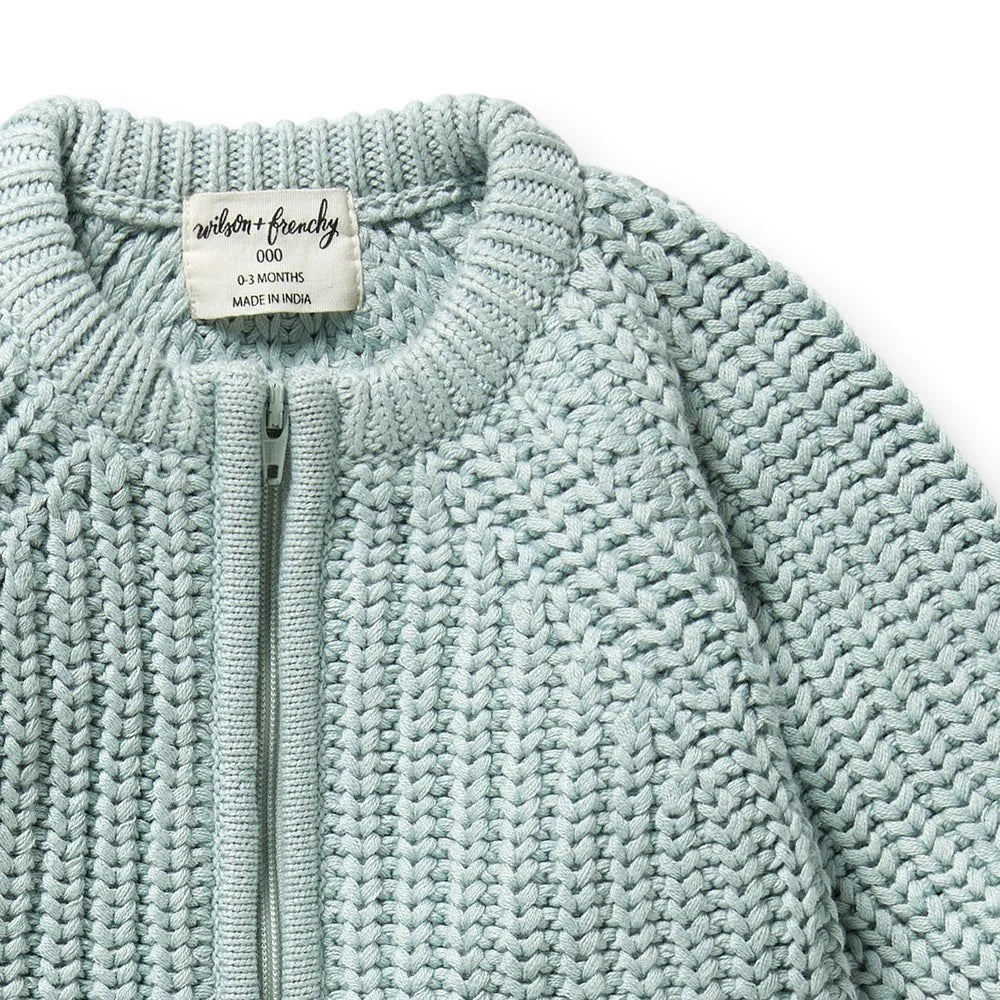 
                      
                        Duck Egg Organic Knitted Growsuit
                      
                    