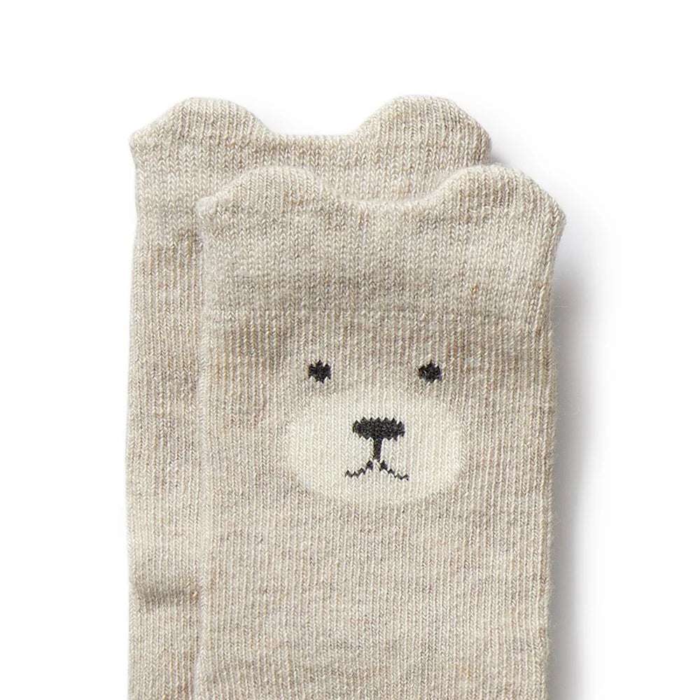 
                      
                        Organic 4 Pack Baby Socks Blue & Walnut
                      
                    