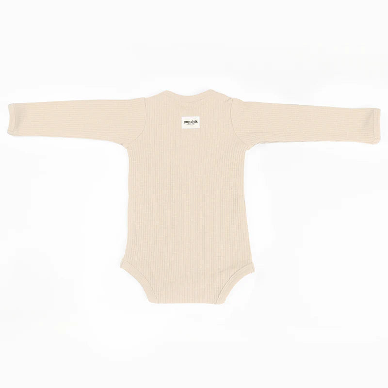 
                      
                        Cotton Rib Baby Bodysuit | Buttermilk
                      
                    