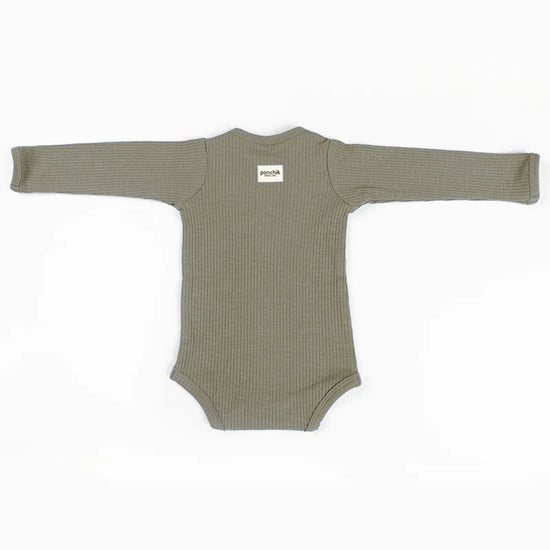 Cotton Rib Baby Bodysuit | Thyme