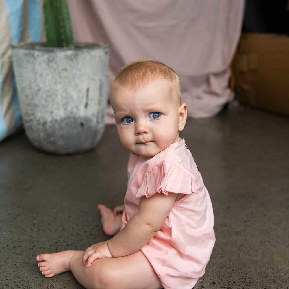 
                      
                        Yasmin Romper Pink Coral
                      
                    