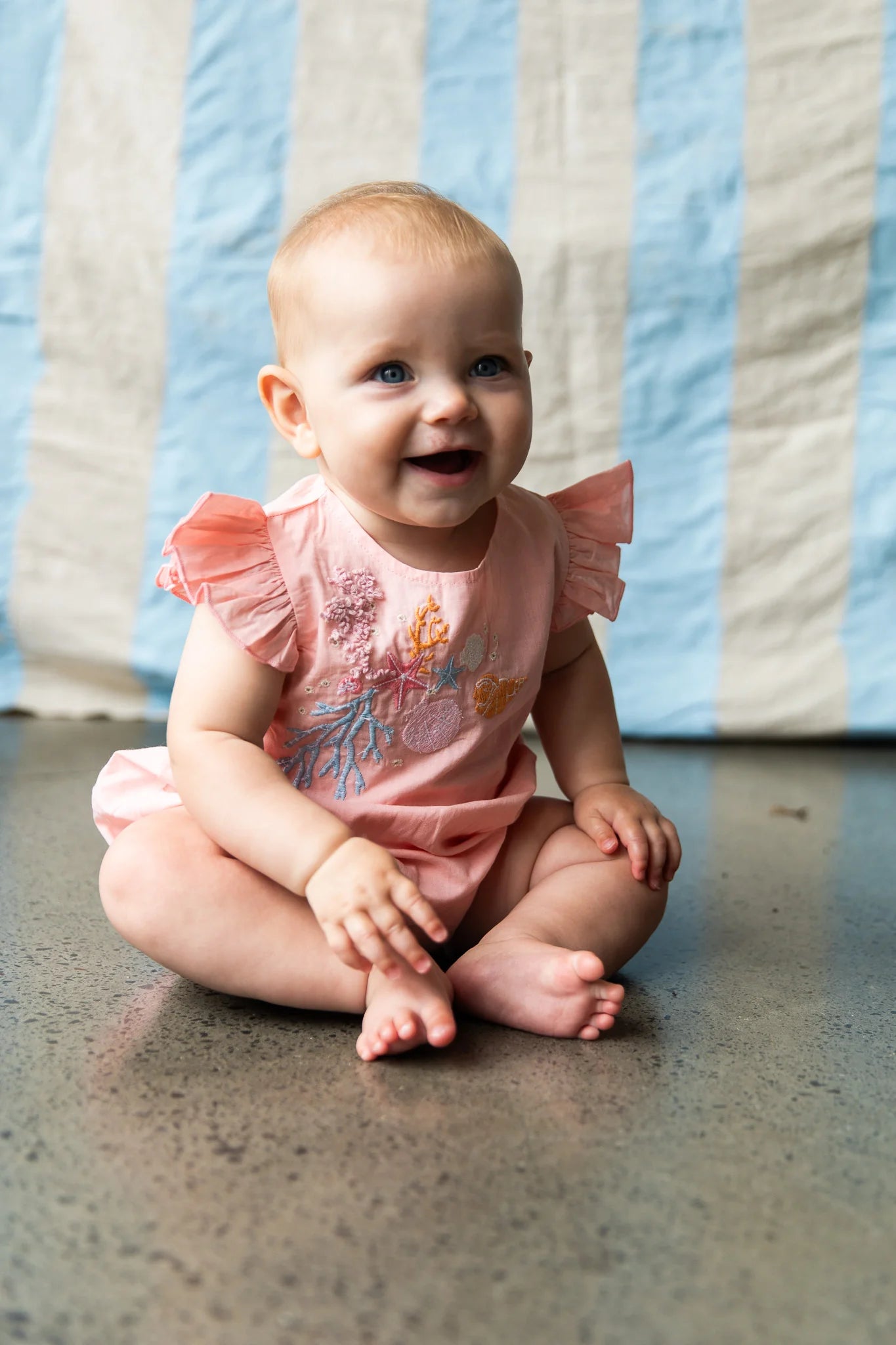 Yasmin Romper Pink Coral