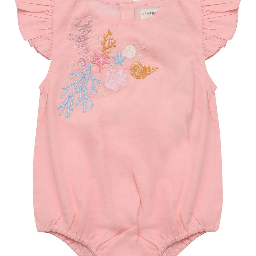 Yasmin Romper Pink Coral