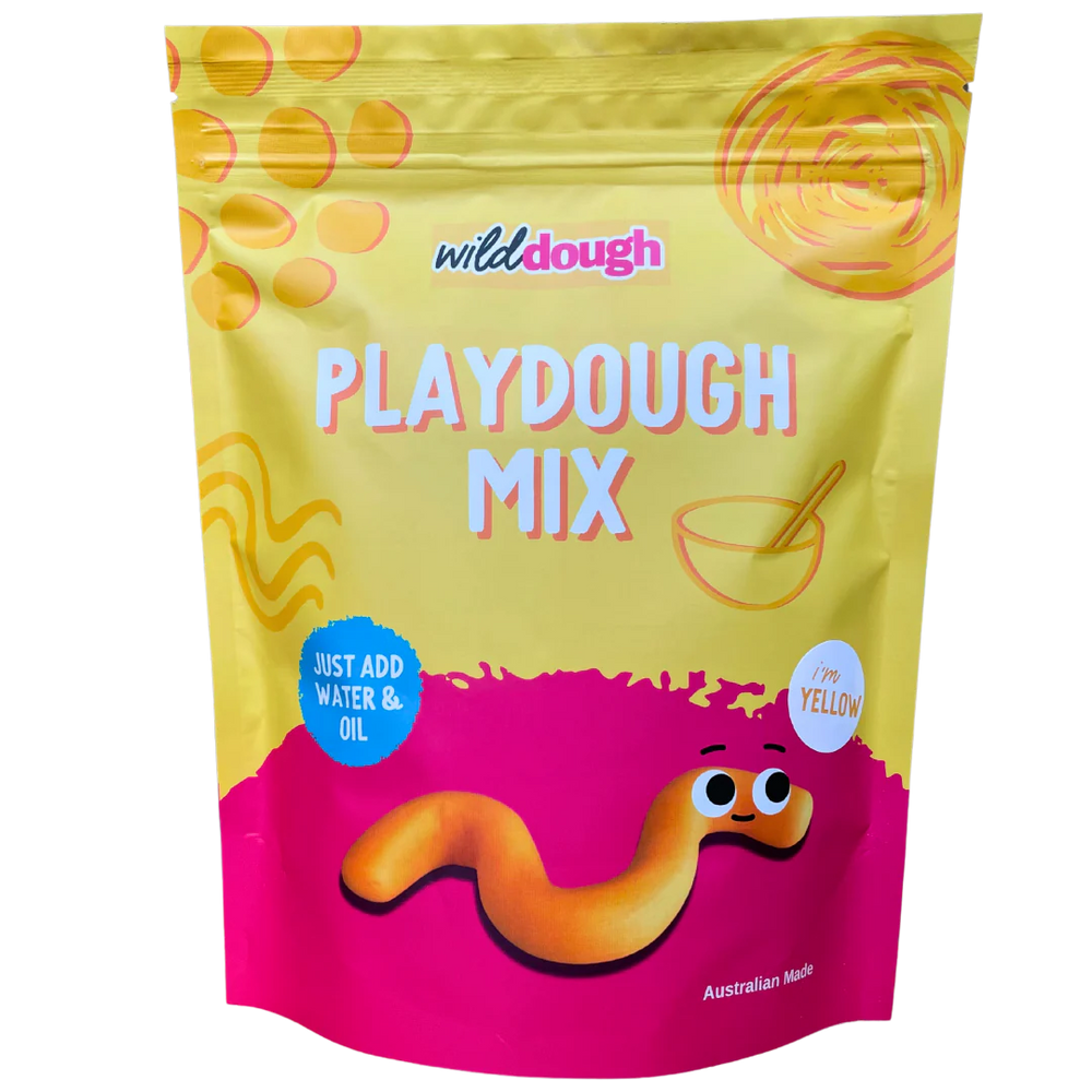 DIY Playdough Mix | Yellow