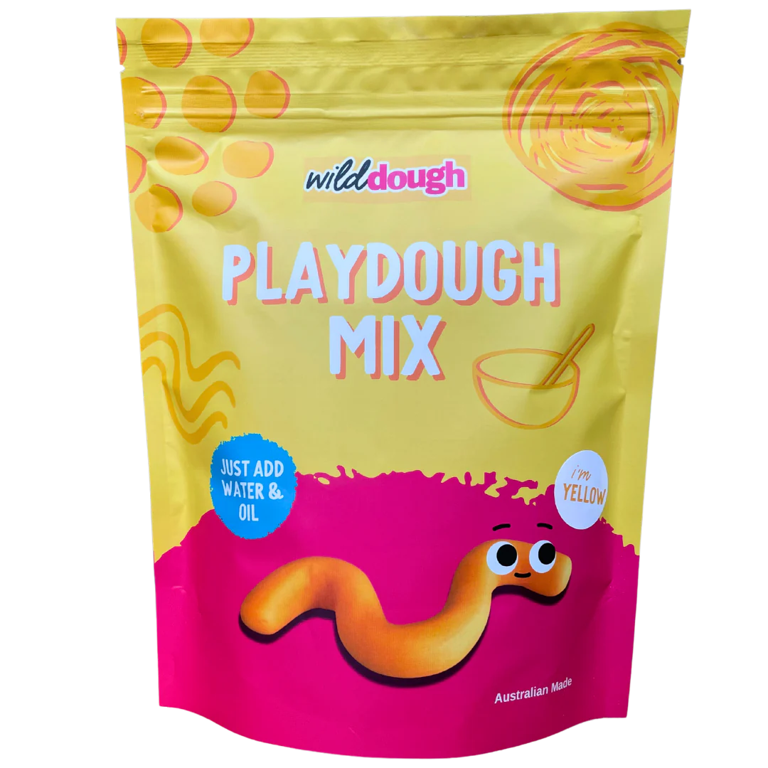 DIY Playdough Mix | Yellow