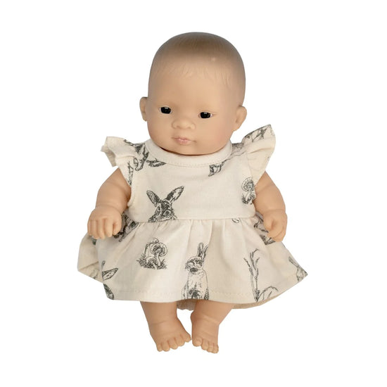 Load image into Gallery viewer, Doll Dress | Almond Burrowers
