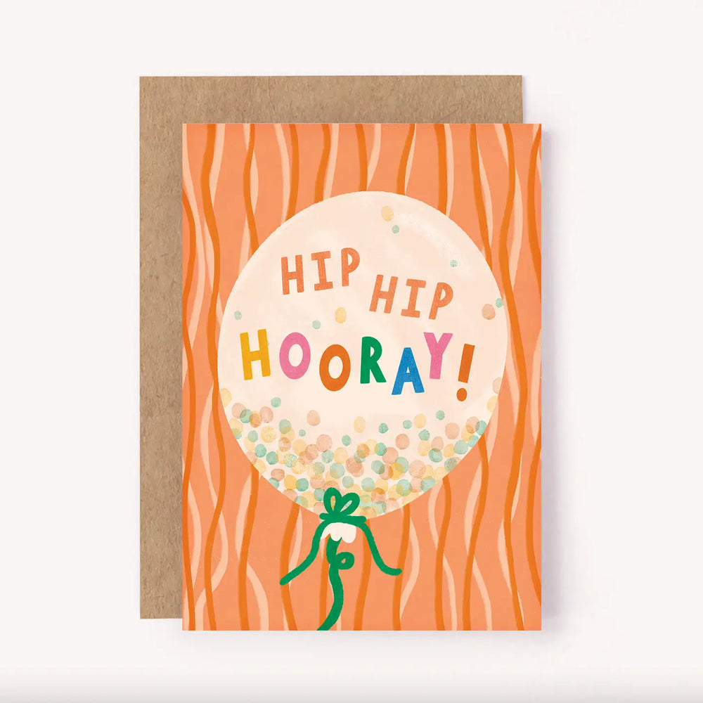 Greeting Card | Hip Hip Hooray Balloon