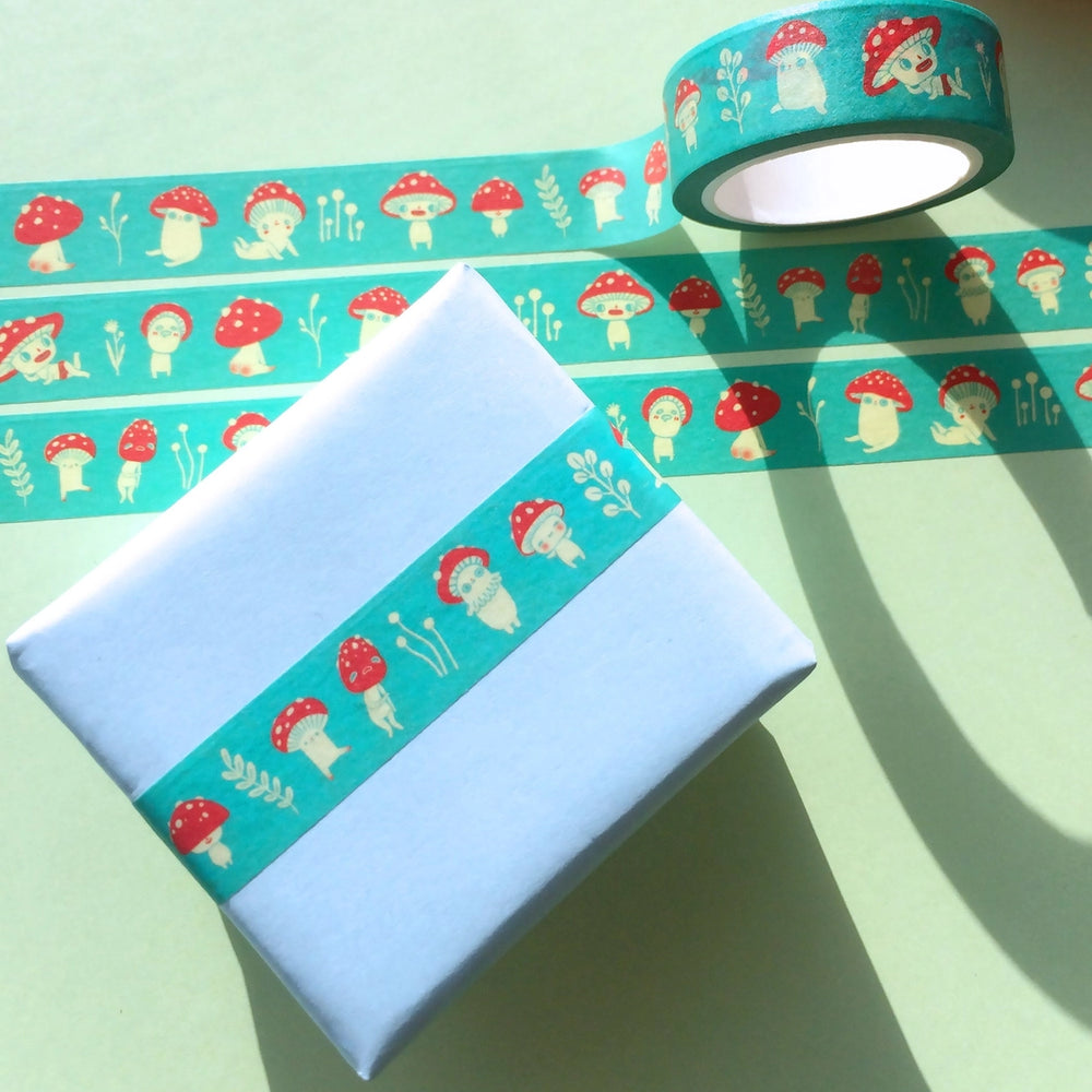 
                      
                        Mush Pals - Washi Tape Teal
                      
                    