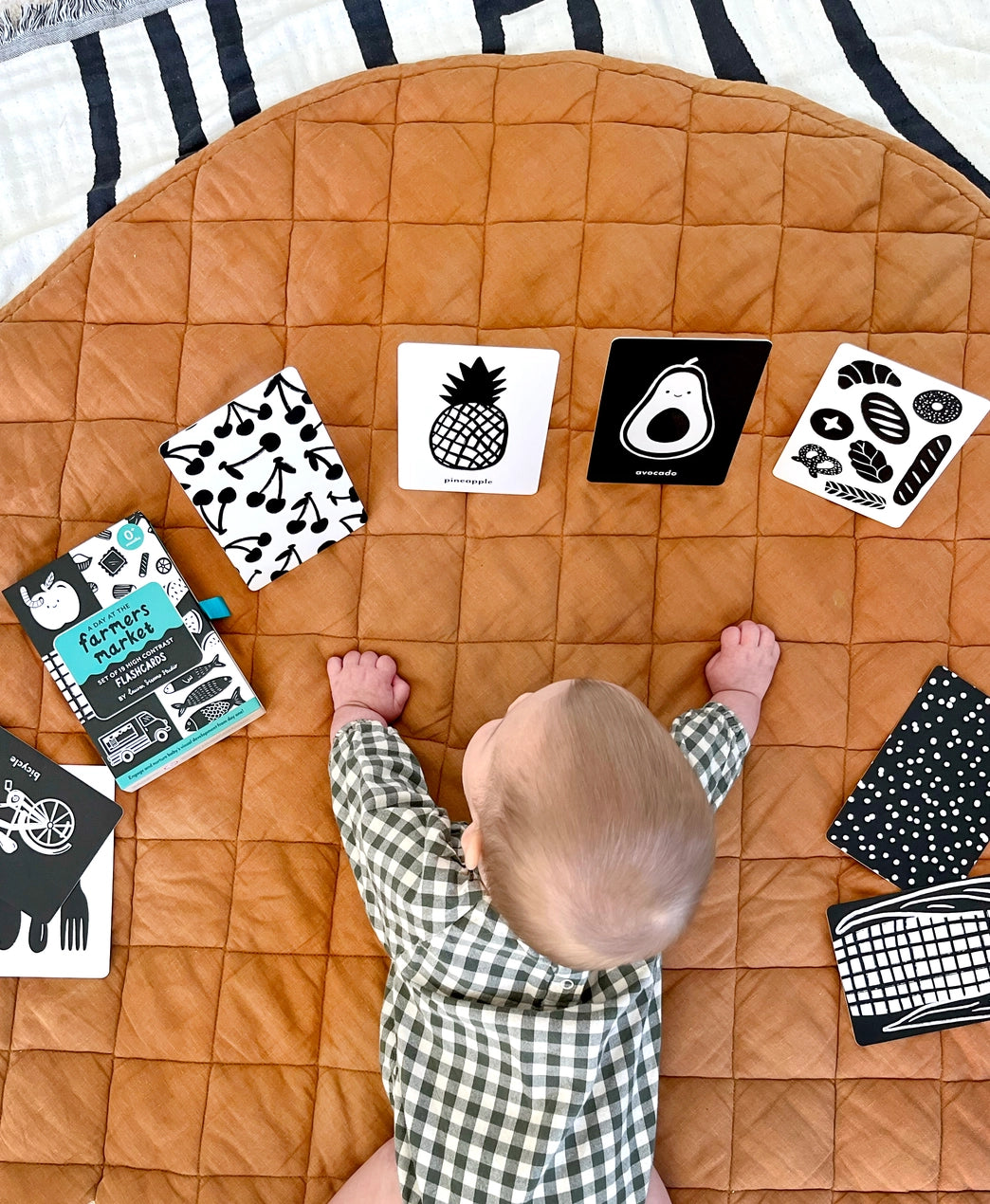 High Contrast Flashcards For Baby
