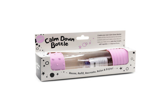 DIY Calm Down Bottle | Pastel Pink