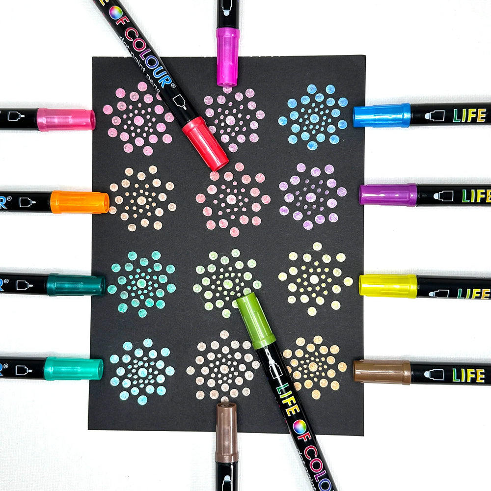 
                      
                        Dot Markers | Acrylic Paint Pens | Metallic
                      
                    