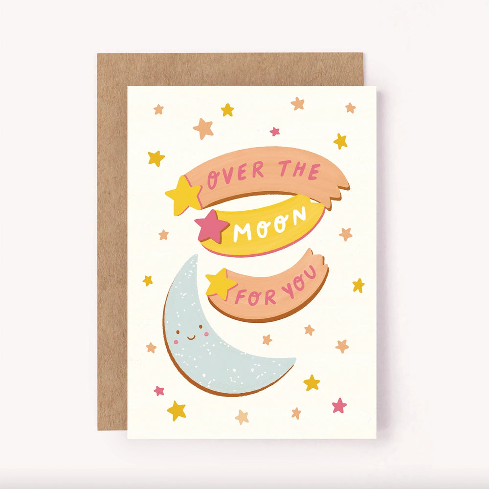 
                      
                        Greeting Card | Over The Moon
                      
                    