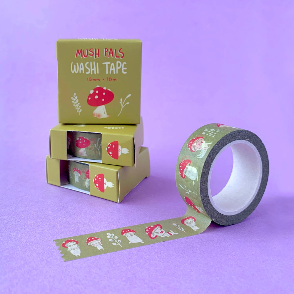 
                      
                        Mush Pals - Washi Tape - Mustard
                      
                    