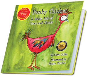 Funky Chicken | Crocs and Chooks